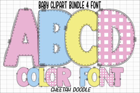 Baby Clipart: A Playful Typeface for Editorial Design