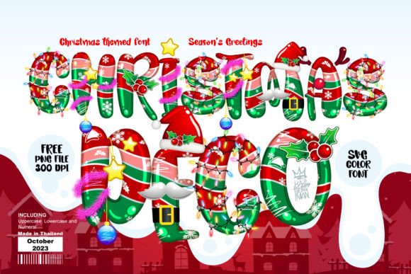 Christmas Deco Brings Festive Personality to Web Design Headers