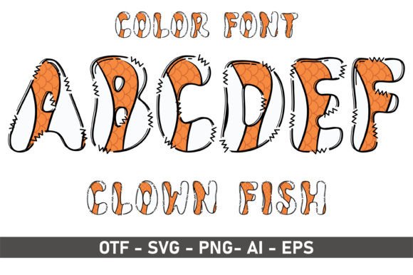 Clown Fish: A Playful Color Font for Modern Web Design