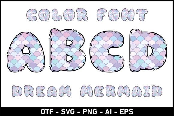 Dream Mermaid: A Playful Font for Editorial Storytelling