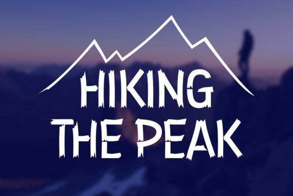 Hiking the Peak: A Display Typeface for Editorial Storytelling
