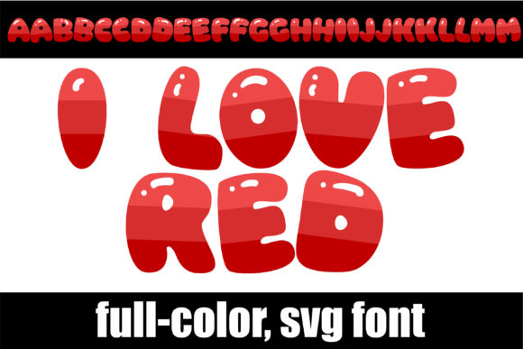How I Love Red Typeface Boosts Campaign Visibility