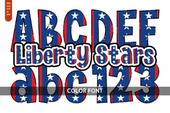 Liberty Stars Font for Business