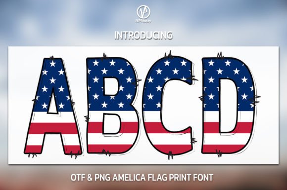 Love Amelica Font Brings Patriotic Charm to Small Business Branding