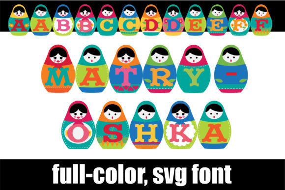 Matryoshka: A Color Font That Brings Joyful Authenticity to Web Design