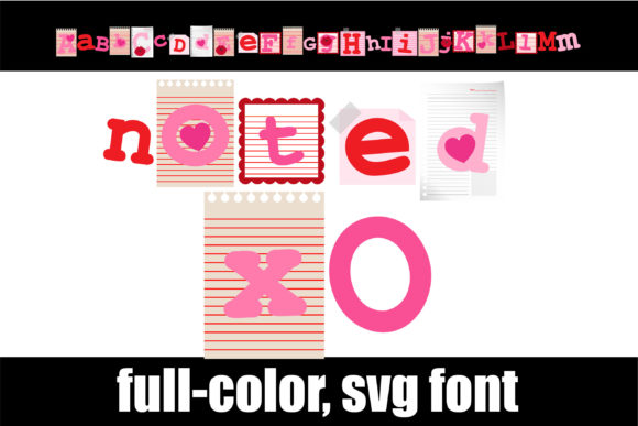Noted XO: A Color Font That Elevates Editorial Design