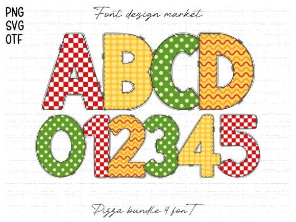 Pizza Font: A Playful Typeface for Creative Web Design