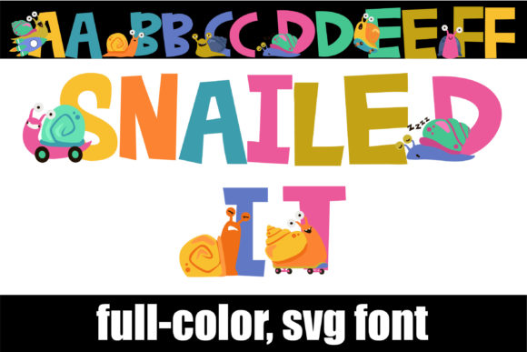 Snailed It: A Color Font That Elevates Editorial Design