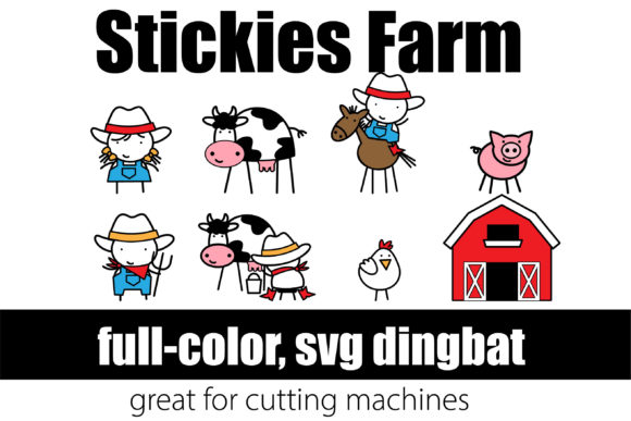 Stickies Farm: The Color Font That Made Our Campaign Thumbnails Instantly Recognizable