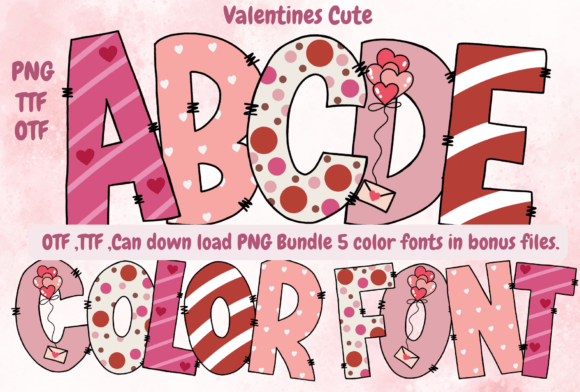 Valentines Cute Font