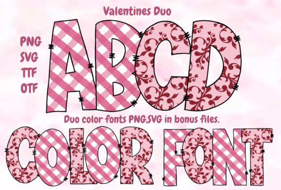 Valentines Duo Font for Creative Campaigns
